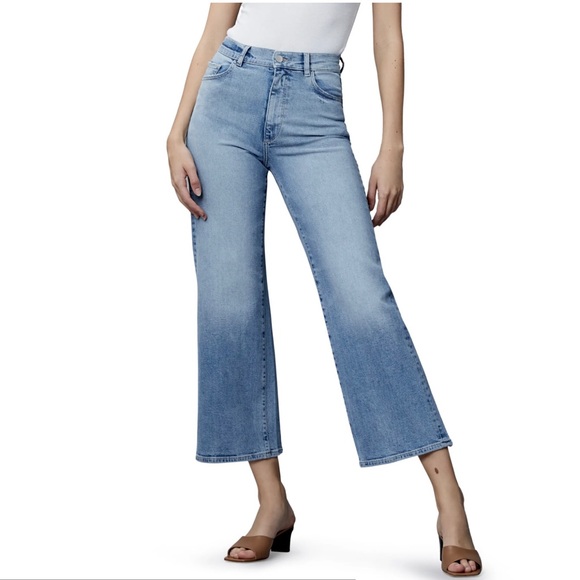 DL1961 Jeans Dl961 Hepburn Wide Leg High Rise Vintage Light Wash
